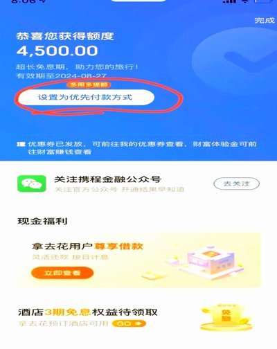 拿去花取现处理是否成功？