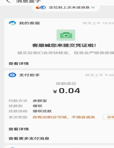 花呗出了问题找谁